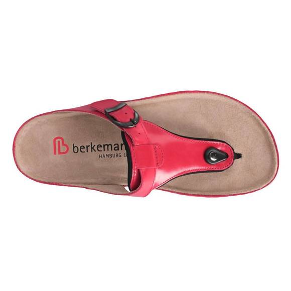 NEW BERKEMANN women's mila sandal in red - Picture 6 of 7